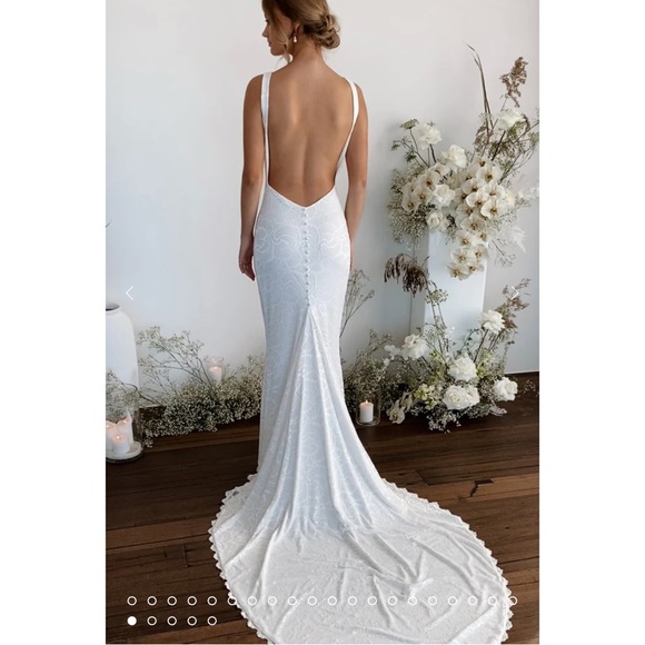 Grace Loves Lace ‘ River’ wedding dress NEVER WORN! - Picture 6 of 12